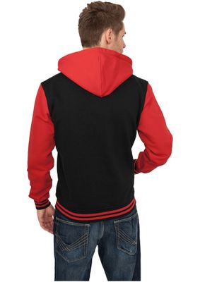 College zipped hoodie