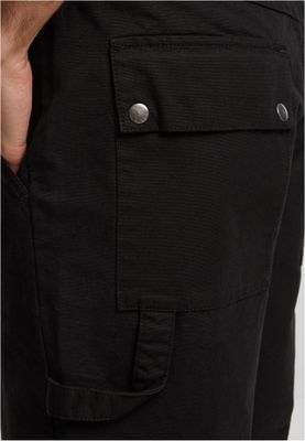 Mens Cotton Carpenter Pants Byxor för herr – svart