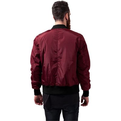 Bomber jacket two tones lined