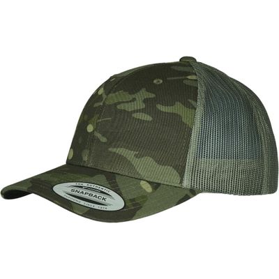 Camouflage trucker cap