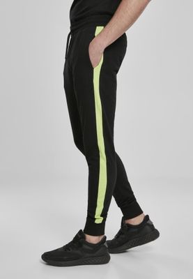 Sweatpants with neon stripe