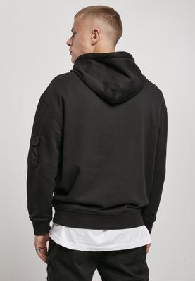 Hoodie with arm pocket