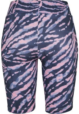 Batik patterned cycling pants