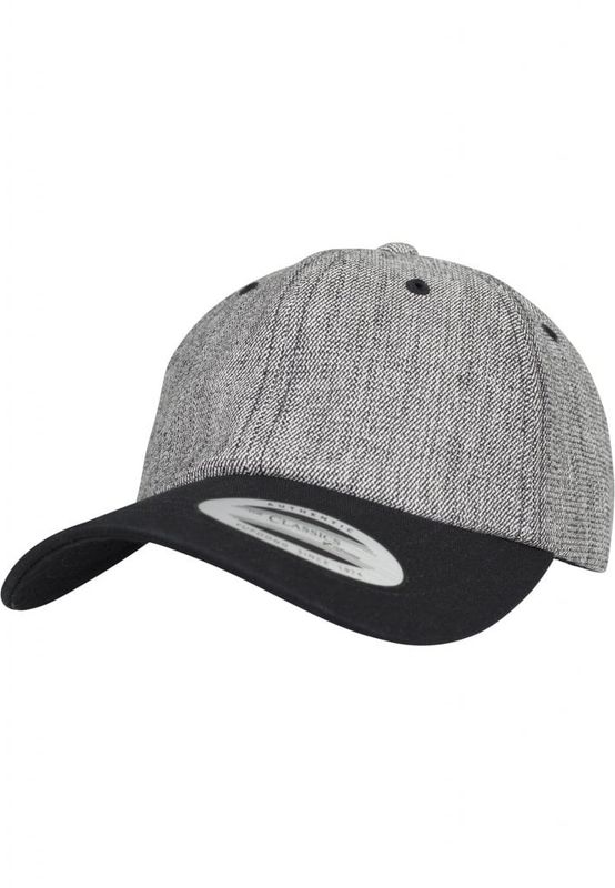 Sporty flad hætte i denim