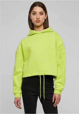 Kort oversized hoodie dam