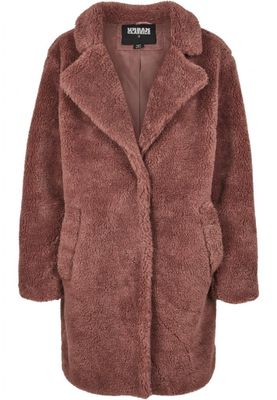 Teddy jacket oversize model lady