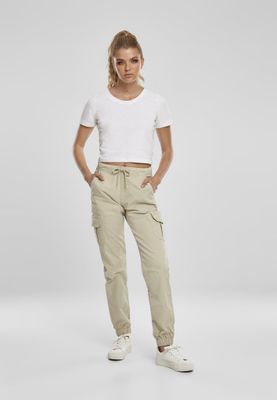 Cargo pants with high waist lady