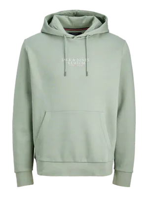 J&J Premium Hoodie med Relieftryck
