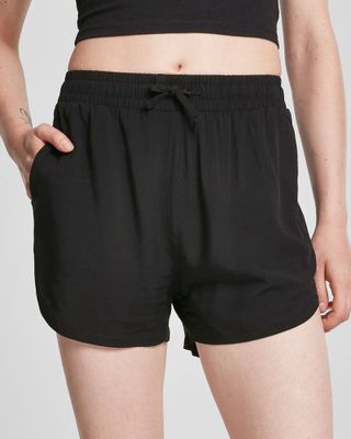 Women's shorts in viscose