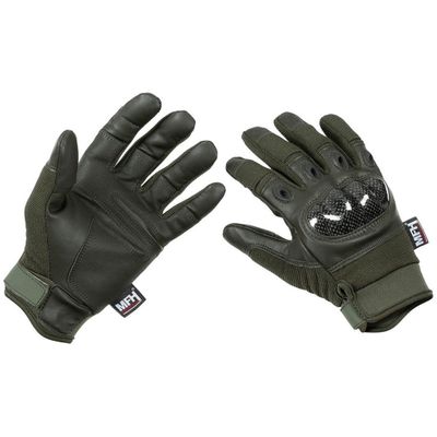 Tactical gloves with reinforced knuckles