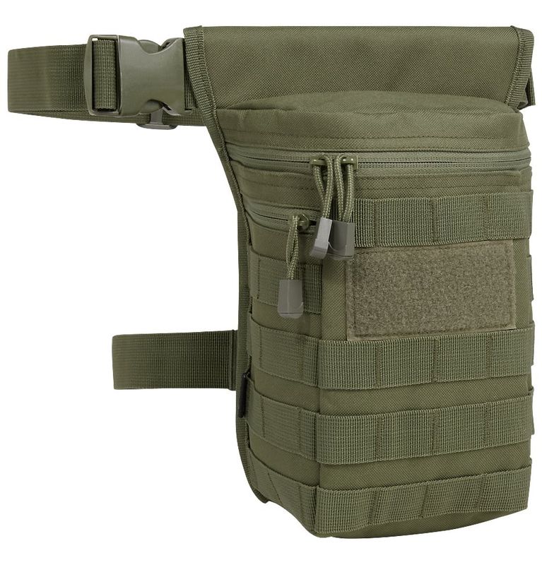 Benpose med MOLLE-system