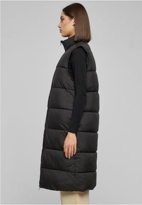 Longpadded vest for women