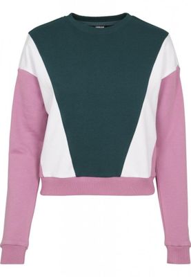 Kort sweatshirt i tre farver dame