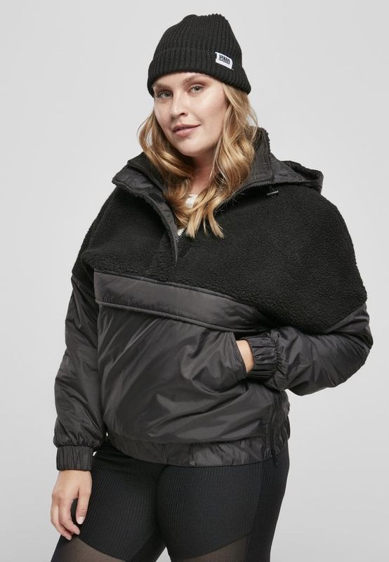 Short cover jacket with high neck