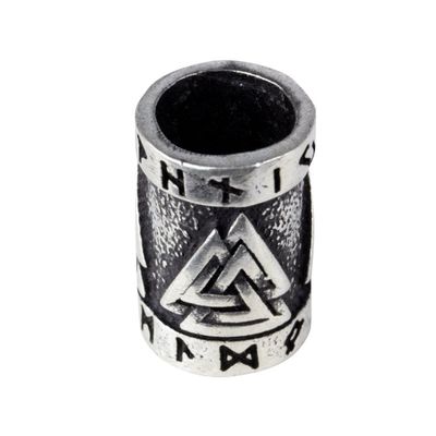 Valknut beard jewelry