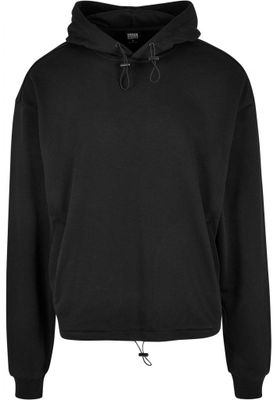 Sporty hoodie with drawstring mens