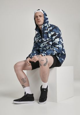 Camo Pull Over Windbreaker