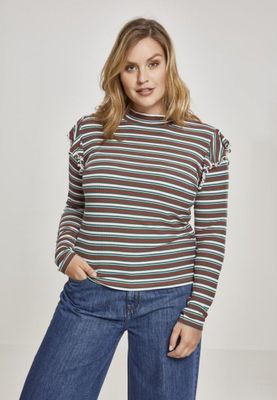 Long-sleeved sweater with a long skirt