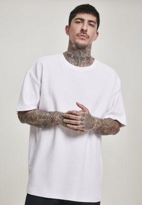 Oversize räfflad T-shirt