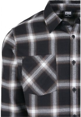 Checkered flannel shirt