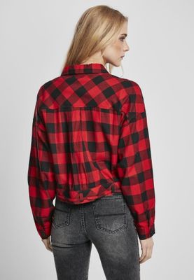 Kort oversize skjortjacka dam