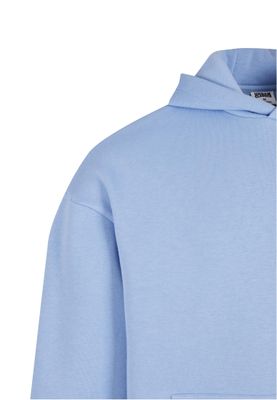 Huvtröja för herr med fluffy regular – powderblue
