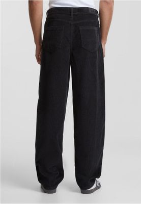 Classic wide corduroy trousers for men, high waist