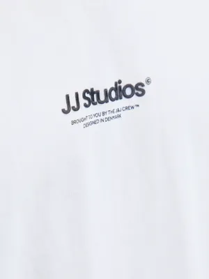 JJ Studios oversized svart T-shirt herr
