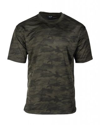 Functional T-shirt woodland camo