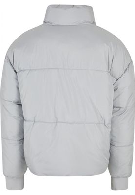 Oversize puffer jacket in short model men