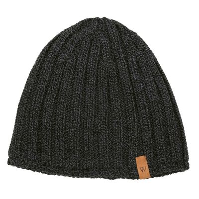 Hat with wide knitting and teddy lining