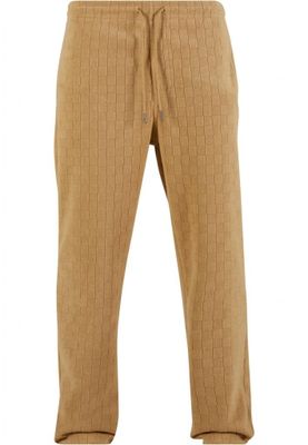 Jacquard Velvet Wide Sweatpants