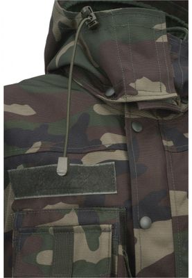 Camo Performance outdoor jacket with MOLLE system