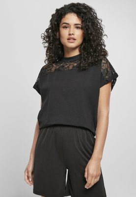 Oversize top with lace