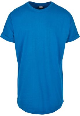 Long Shaped Turnup Tee Sporty Blue