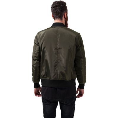 Bomber jacket two tones lined
