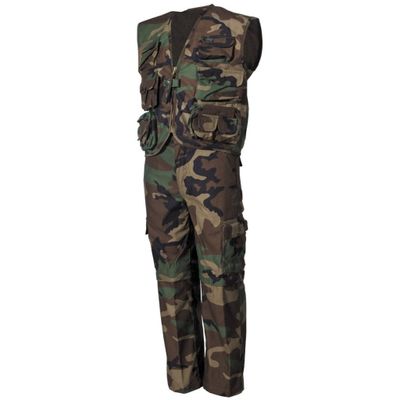 Military vest and pants child