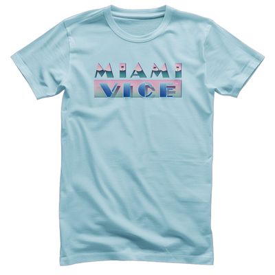 Miami Vice Airbrush Logo T-Shirt