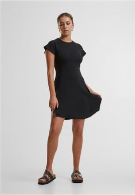 Short-sleeved skater dress