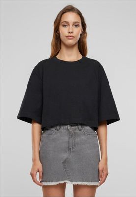Kort oversize t-shirt til kvinder