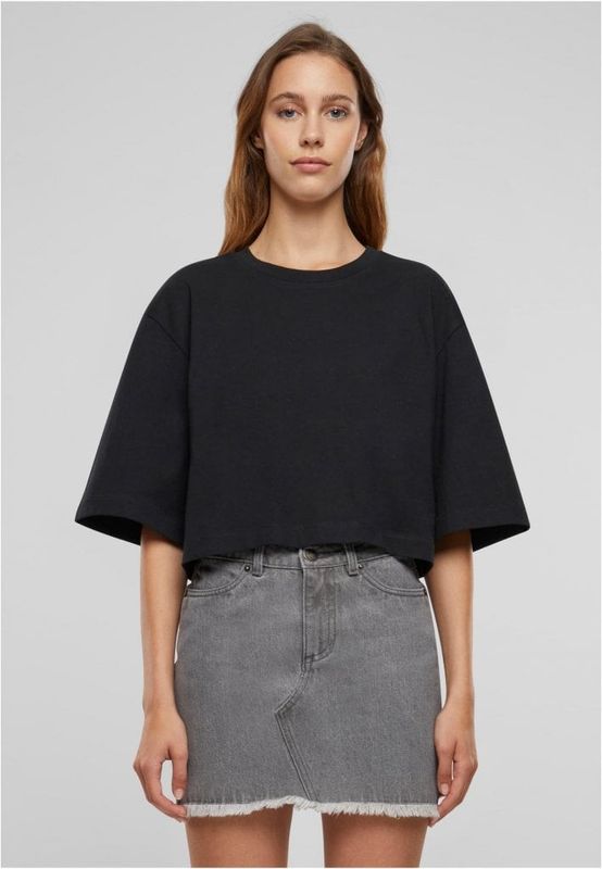 Kort oversize t-shirt til kvinder