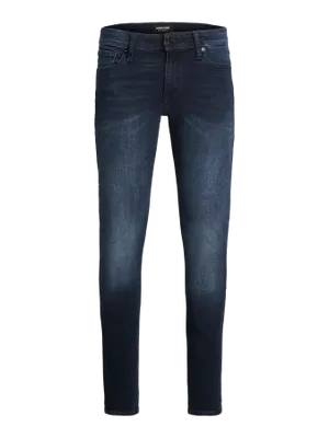 Mörka skinny fit jeans herr - LIAM