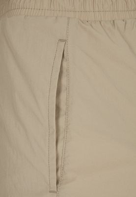 Damshorts i skrynkligt nylon