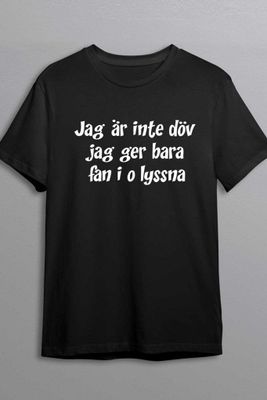 Jag är inte döv