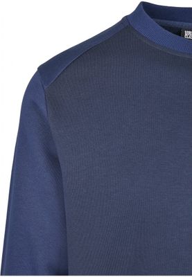 Herre blå sweatshirt
