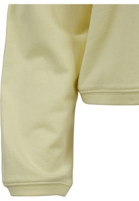 Sweatshirt with long bodice