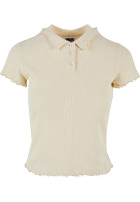 Ladies Rib Polo Tee