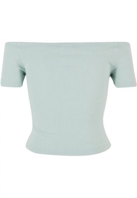 Belly shirt with open shoulders