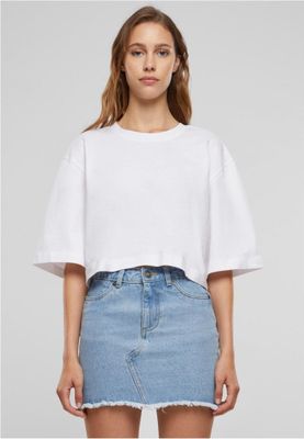 Kort oversize t-shirt til kvinder