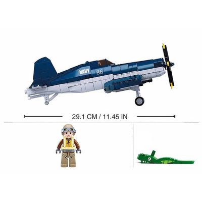 WWII F4U Fighter - Sluban - M38-B1109